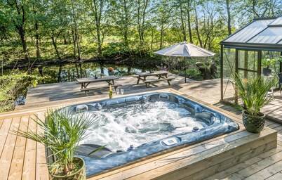 Amazing home in Grindsted with sauna