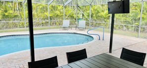 Outdoor pool, a heated pool - Private Pool Home in Sandpiper/Club Med Minutes from Beaches (Port St. Lucie)