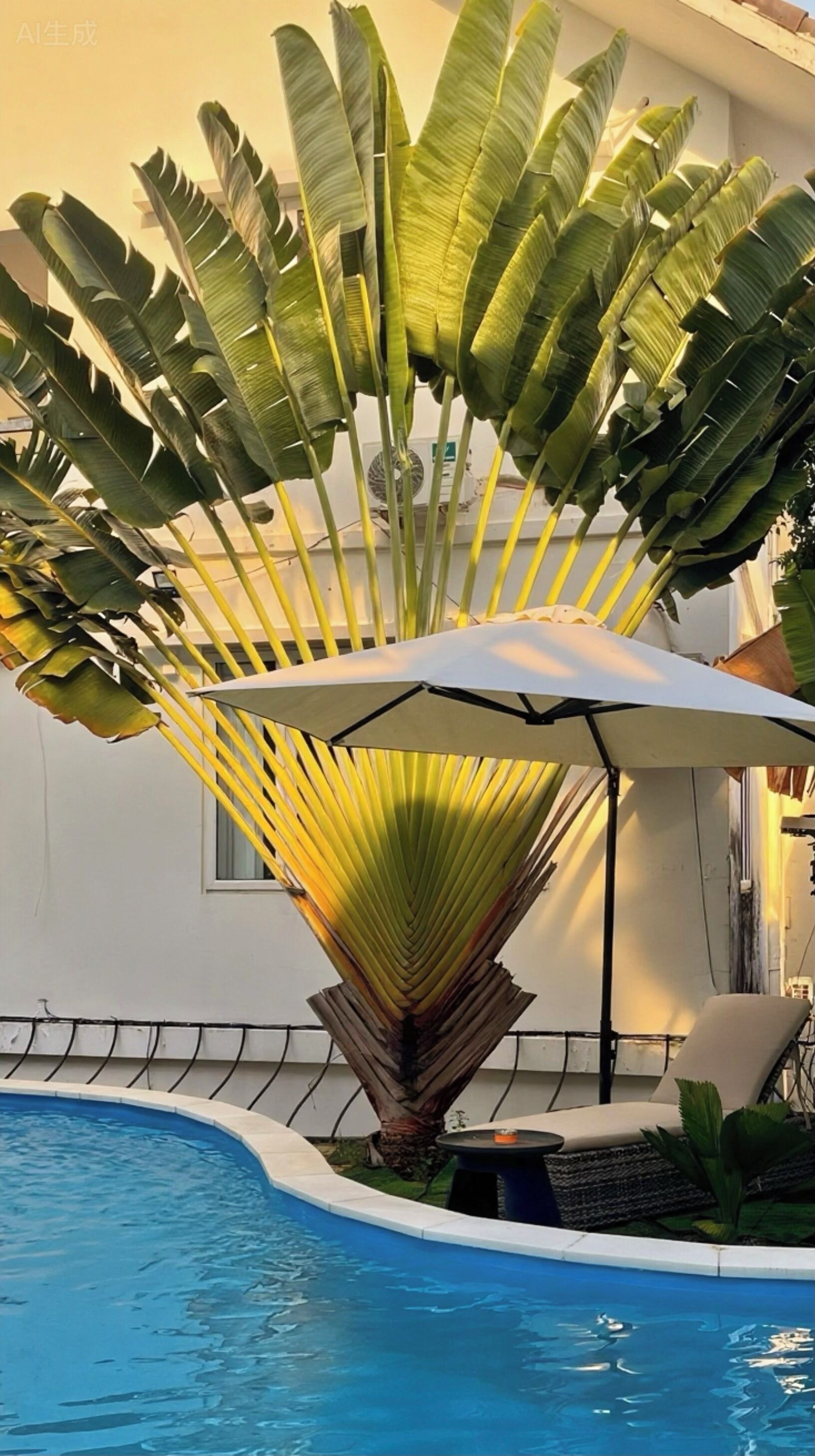 Alberca al aire libre 