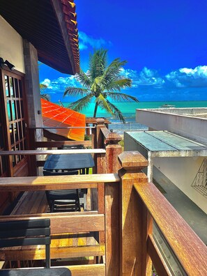 Quarto triplo superior, varanda | Terraço/pátio