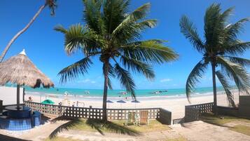 Vista para praia/oceano