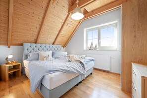 3 slaapkamers, een kluis op de kamer, wifi