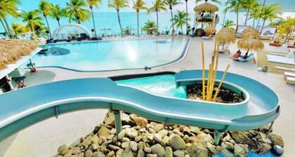 3-person studio deck 15m2 facing Le Diamant