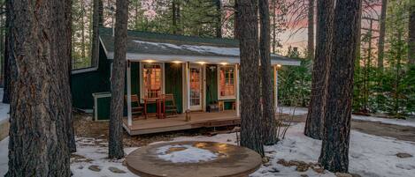 Overnatningsstedets område