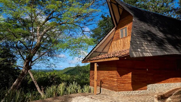 Cabin, 2 Bedrooms, Smoking, Balcony | View from property - Jungle House- Natural Ocean View Cabin (Tamarindo)