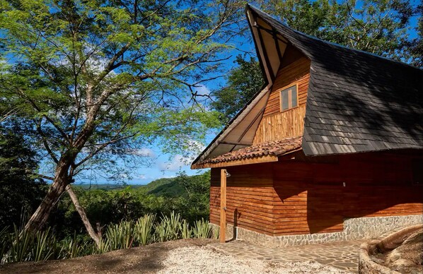 Cabane, 2 chambres, fumeurs, balcon | Vue depuis l’hébergement