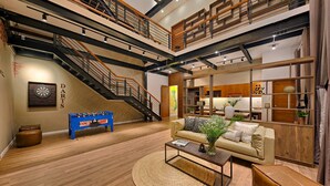 Villa, 4 Bedrooms, Balcony | Living room - Modern 4-bdr Villa Foosball Dart Cafe Walk to My Khe Beach (Da Nang)