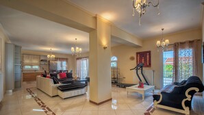 Apartment, 3 Bedrooms, Smoking, Balcony | Living area - 'helios Maisonette' In Laganas (Zakynthos)