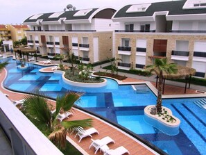 Apartment, 2 Bedrooms, Balcony, Pool View | Pool