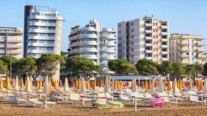 Appartamento, 2 camere da letto, balcone, vista giardino | Spiaggia