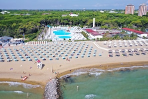 Studio, Multiple Bedrooms, Balcony | Beach - Nice Studio Apartment for 4 People in a Quiet Residential Complex by Beahost (Lignano Sabbiadoro)