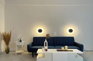 Apartment, 2 Schlafzimmer, Raucher, Balkon | Wohnzimmer
