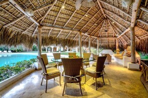 Dining room - Casa De Campo Ocean View Luxury Villa 20000 Sqft (La Romana)