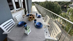 Apartemen, 2 kamar tidur, balkon | Balkon