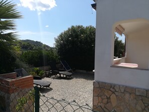 Vista desde la propiedad