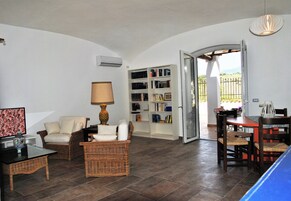 Villa, 3 camere da letto, patio, vista giardino | Soggiorno
