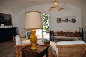 Villa, 3 camere da letto, patio, vista giardino | Soggiorno