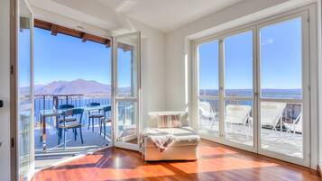 Familie appartement, meerdere slaapkamers, 2 badkamers (Penthouse The Magnifique View) | Balkon