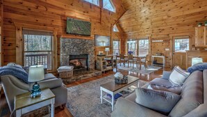 Ferienhaus, 2 Schlafzimmer | Wohnzimmer