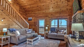 Ferienhaus, 2 Schlafzimmer | Wohnzimmer