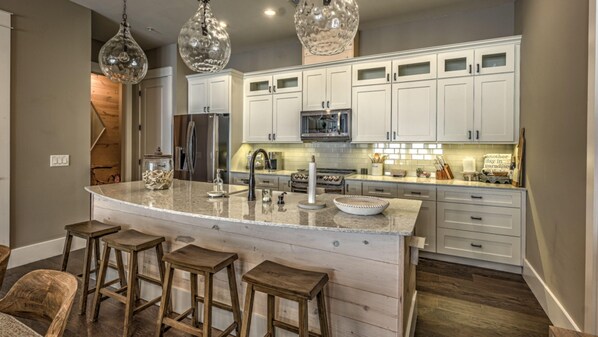 House, 3 Bedrooms | Private kitchen - Nest on West by Escape to Blue Ridge (Blue Ridge)