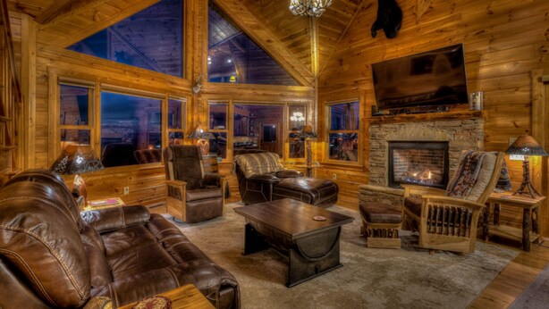 House, 3 Bedrooms | Living room - Valhalla View by Escape to Blue Ridge (Blue Ridge)