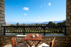 Villa, 5 Bedrooms, Non Smoking, Private Pool | Balcony - Peacefull Stone-Built Villa (Mylopotamos)