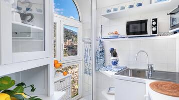Frigorífico, microondas, cafetera o tetera y hervidor eléctrico