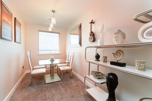 Dining - 2-Bedroom Sea View Penthouse by The Beach (Scarborough)