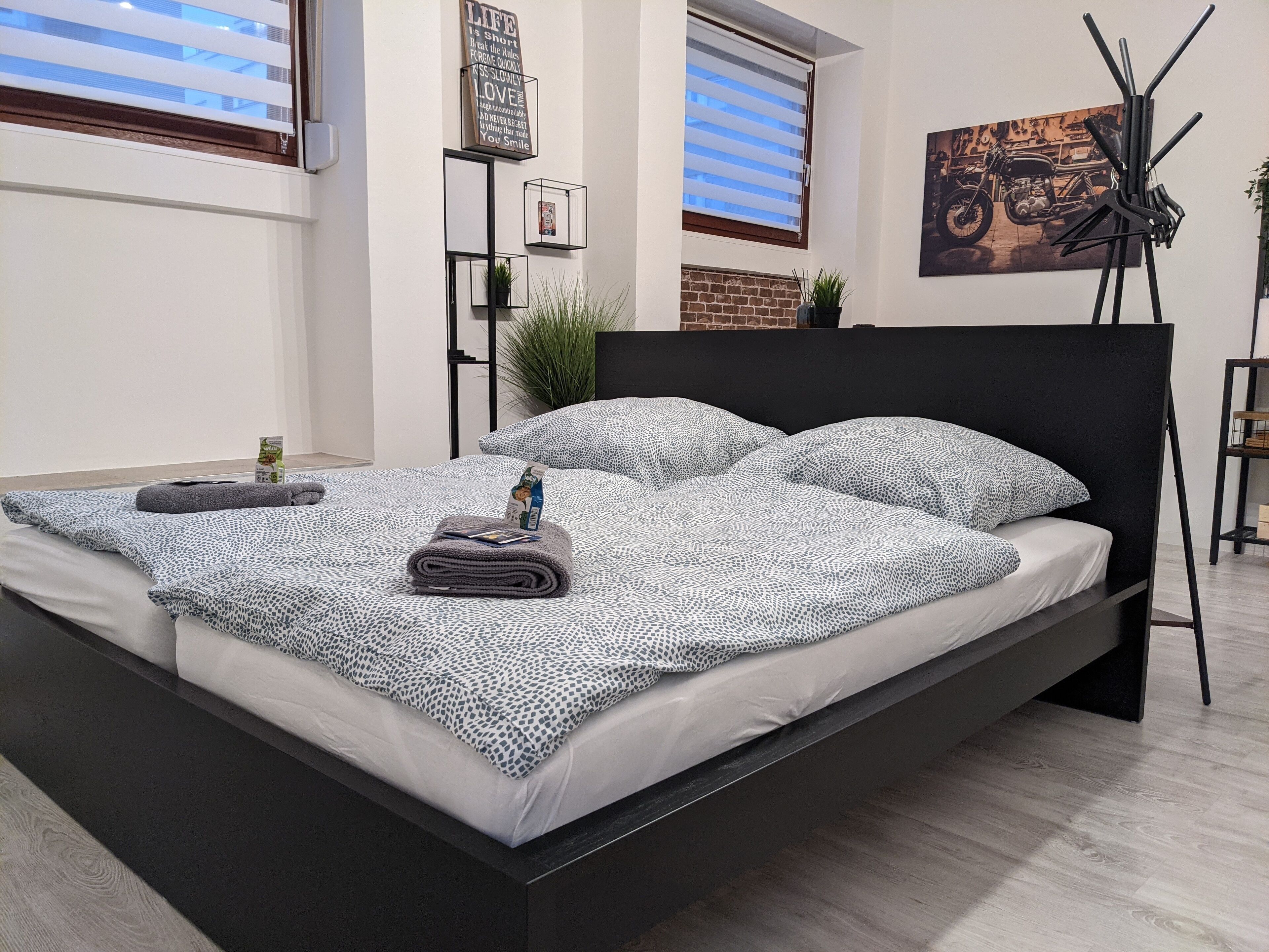 ☆Industrial Apartment - Innenstadt | Smart TV | Küche , Ferienwohnung im Herzen der Stadt