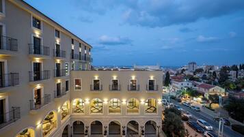 Front of property – evening/night