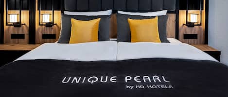 Literie hypoallergénique, couette en duvet d'oie