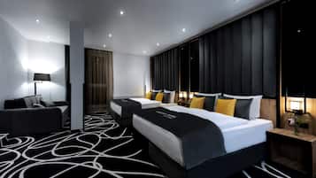 Habitación familiar | Ropa de cama hipoalergénica y edredón