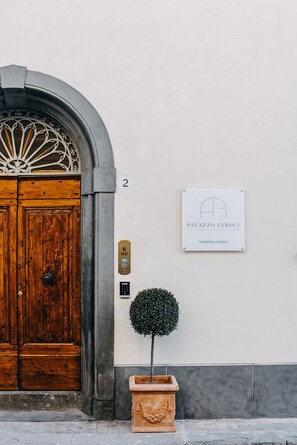 Façade de l’hébergement