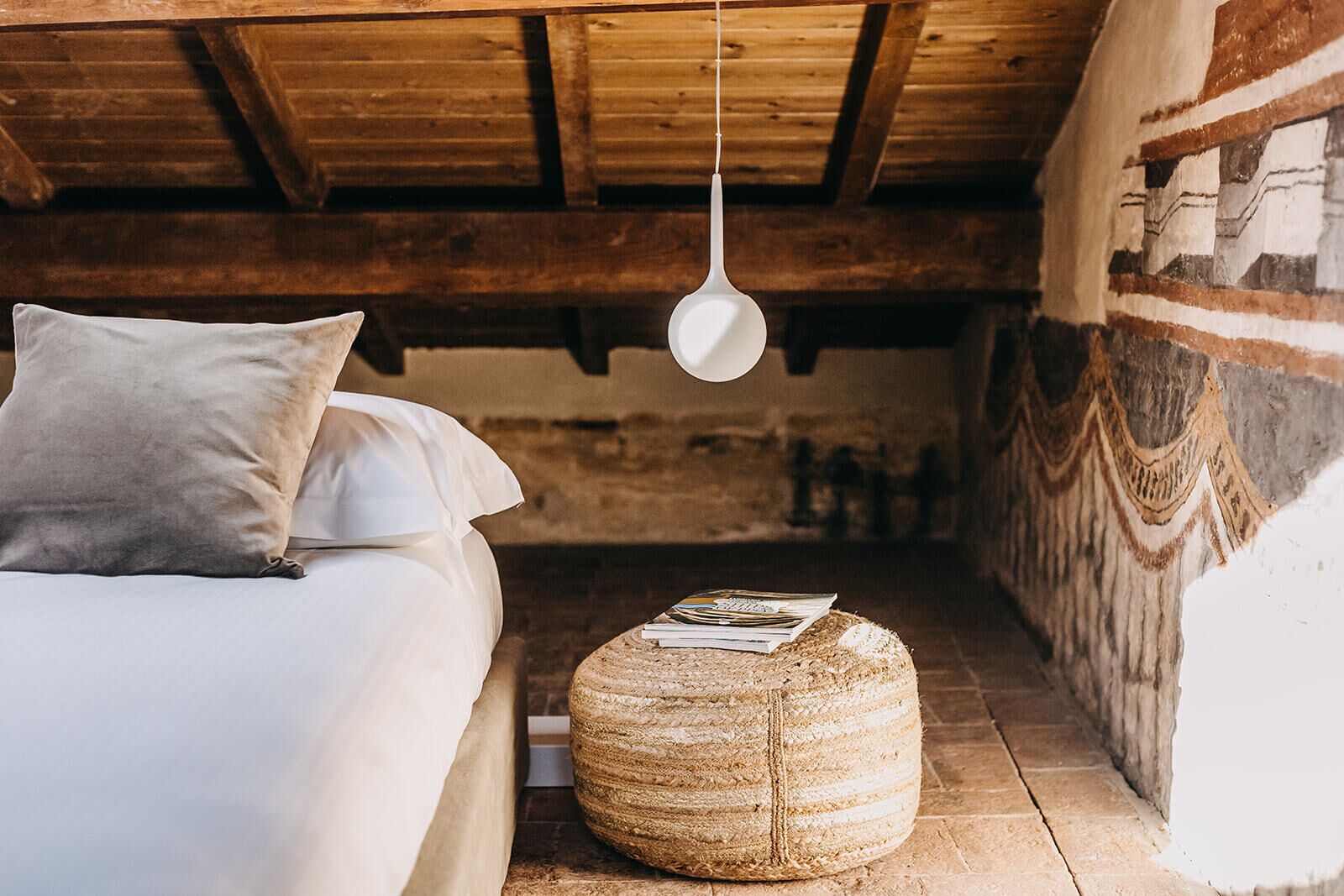 Dobbeltrom – deluxe | Italienske Frette-laken, sengetøy av topp kvalitet og dundyner