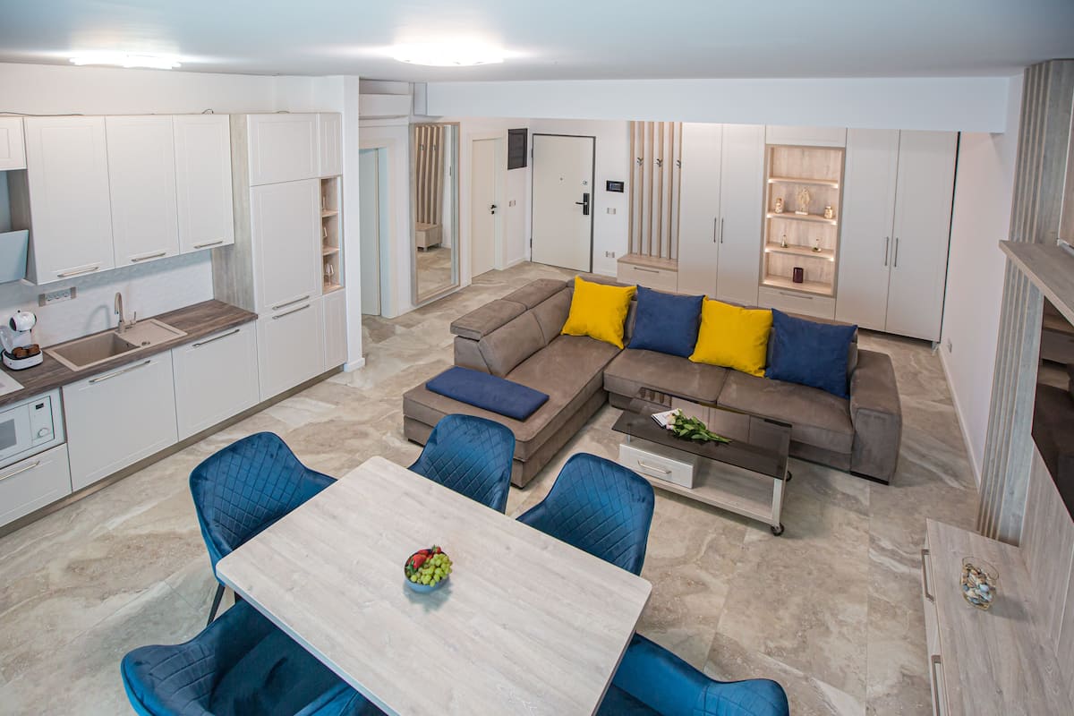 Deluxe-Apartment | Terrasse/Patio