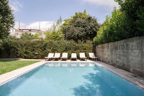 Seasonal outdoor pool