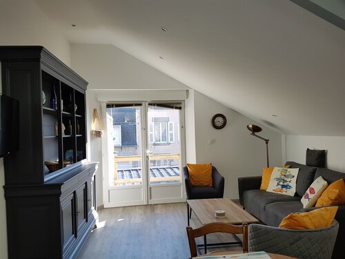 3-room apartment center Saint Vaast la Hougue