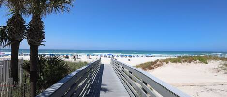 Beach nearby, beach towels