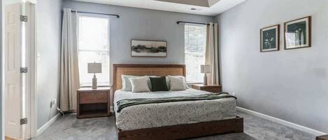 3 quartos, ferros/tábuas de passar roupa, berço de viagem, Wi-Fi