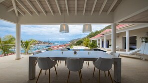 Outdoor dining - Prestige (1/3 Rooms) Luxury villa (Gustavia)