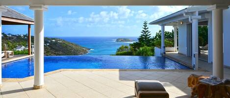 Una piscina riscaldata