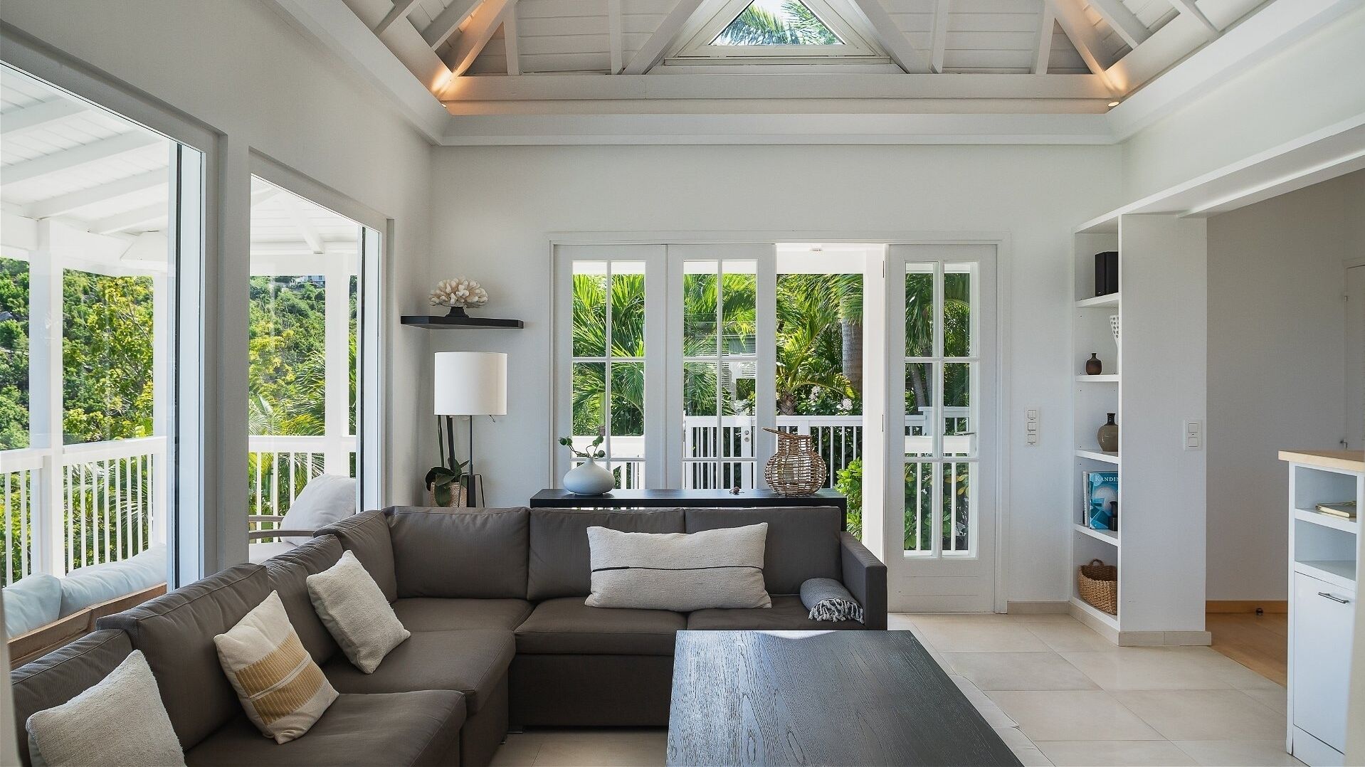 TV, DVD player, stereo