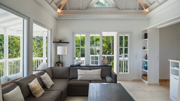 TV, DVD player, stereo - Beautiful Art Luxury villa (Flamands)