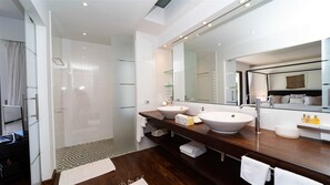 Dusche, Handtücher