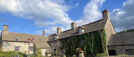 Overnatningsstedets facade