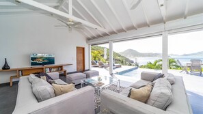 TV - Beautiful Mirande Luxury villa (Pointe Milou)