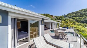Outdoor dining - Beautiful Mirande Luxury villa (Pointe Milou)