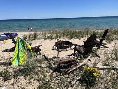 Lake Michigan/Beaver Island with incredible private beach