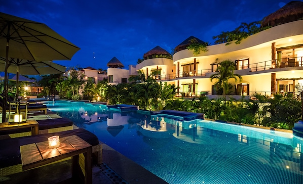 Außenpool, beheizter Pool